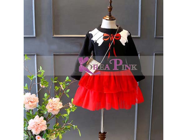 baju anak lucu korea pink
